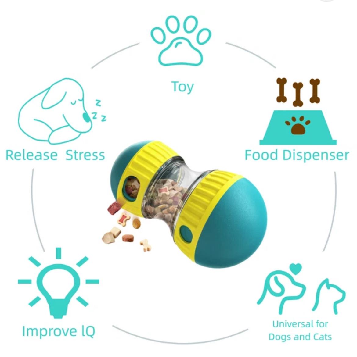 Adjustable Dog Treat Dispensing Toy