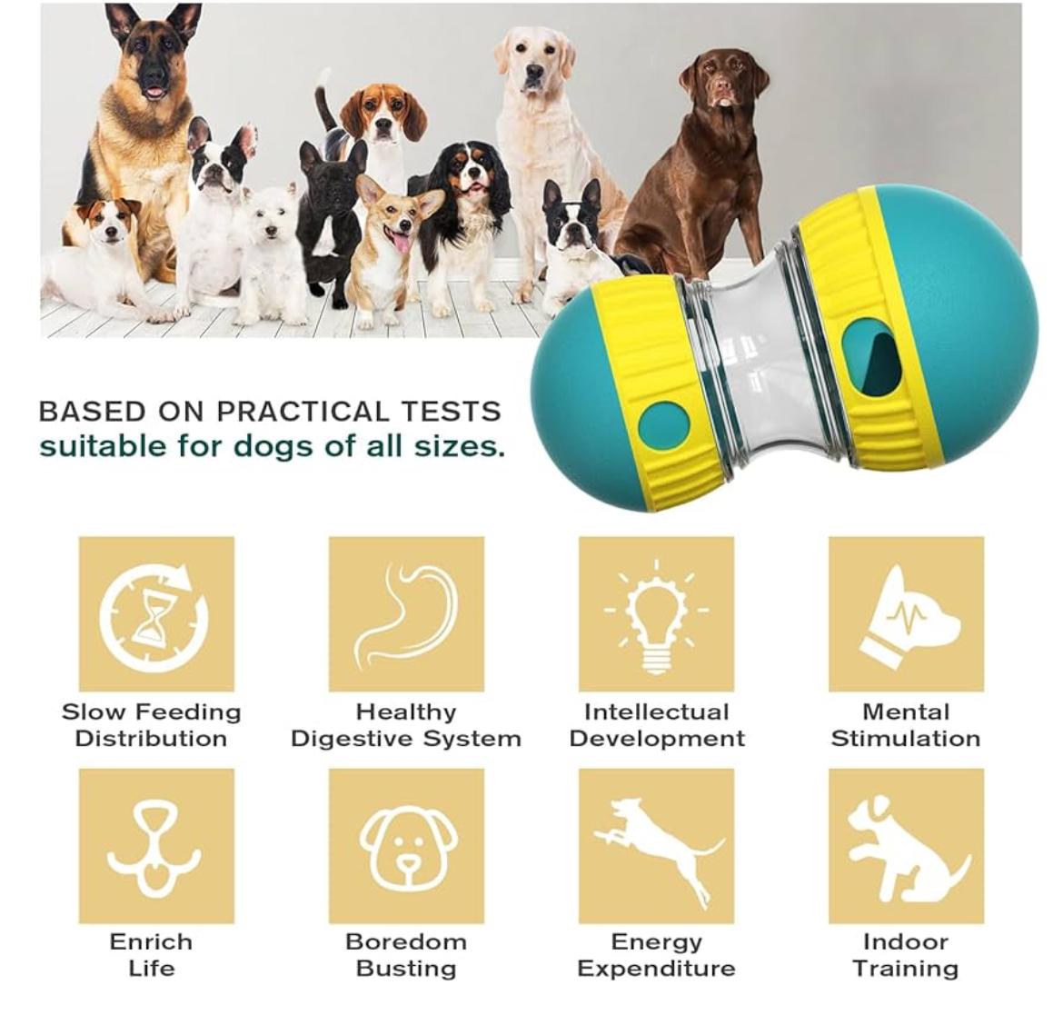 Adjustable Dog Treat Dispensing Toy